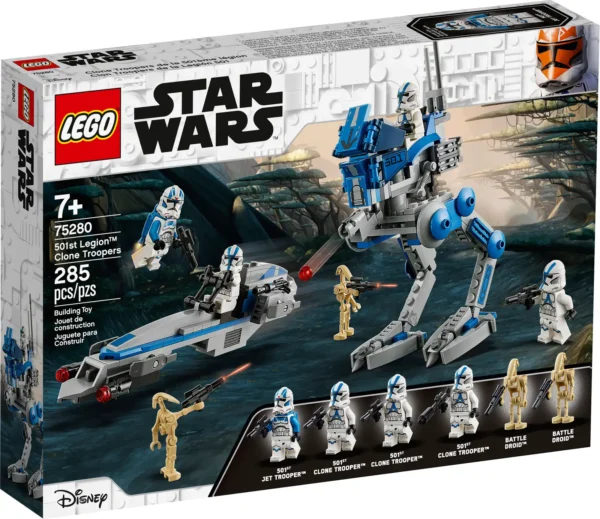 Żołnierze-klony z 501. legionu Lego Star Wars 75280