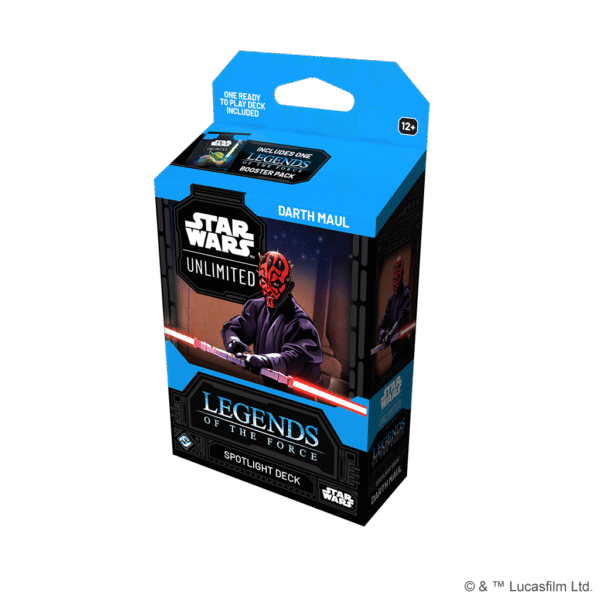 Darth Maul Spotlight Deck - Star Wars: Unlimited Legends of the Force