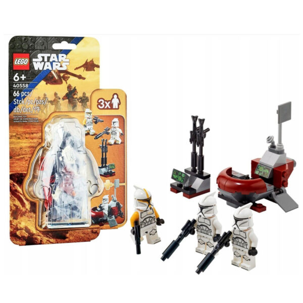 LEGO Star Wars: Stacja dowodzenia żołnierza oddziału klonów 40558
