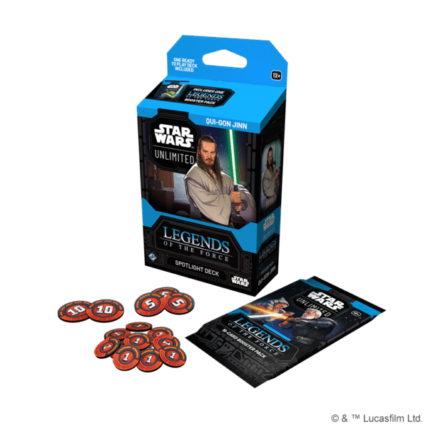 Qui-Gon Jinn Spotlight Deck - Star Wars: Unlimited Legends of the Force - obrazek 2
