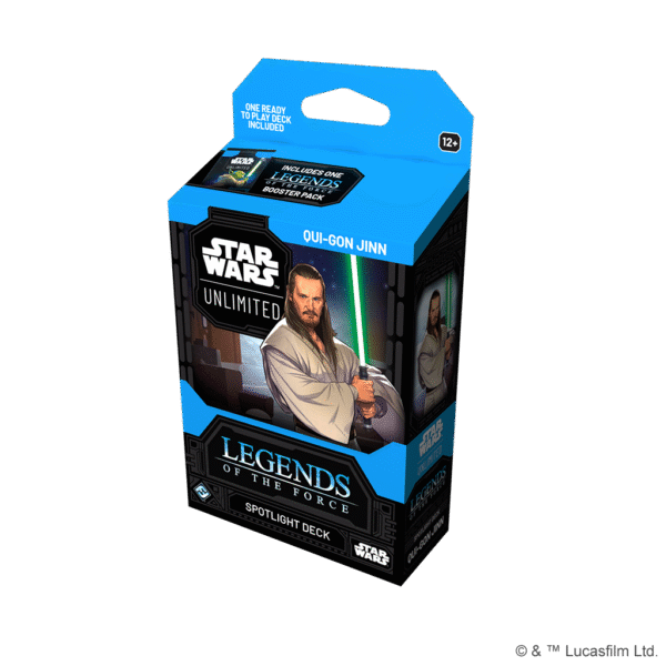 Qui-Gon Jinn Spotlight Deck - Star Wars: Unlimited Legends of the Force