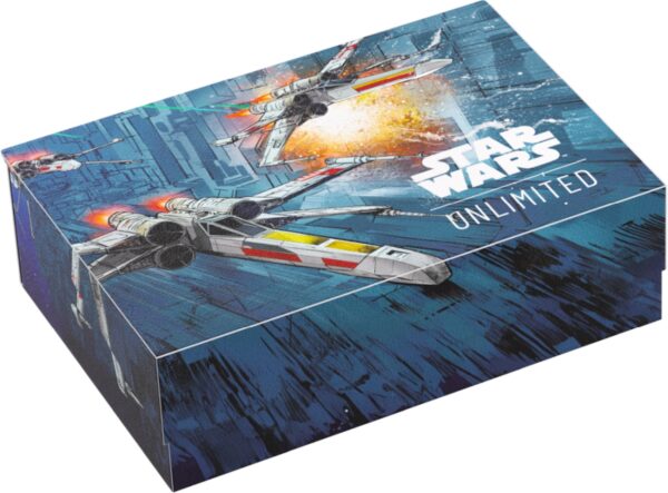Duże pudełko na talie kart Star Wars Unlimited- Battle of Scarif - Twin Suns Soft Crate Deck Box - obrazek 10