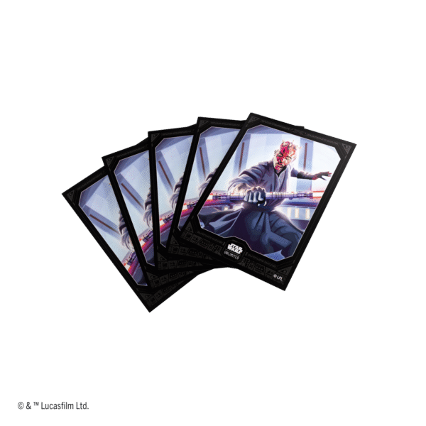 Koszulki na karty Star Wars Unlimited - Darth Maul - Gamegenic Premium Art Sleeves - obrazek 2