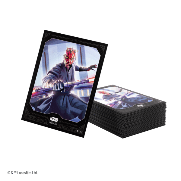 Koszulki na karty Star Wars Unlimited - Darth Maul - Gamegenic Premium Art Sleeves