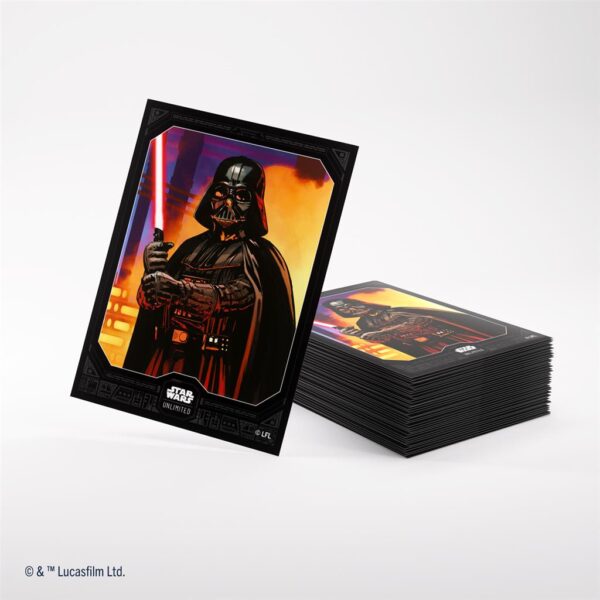 Koszulki na karty Star Wars Unlimited - Darth Vader - Gamegenic Art Sleeves - obrazek 6