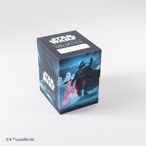 Deck-box na talię kart Star Wars Unlimited - Darth Vader - Gamegenic Soft Crate