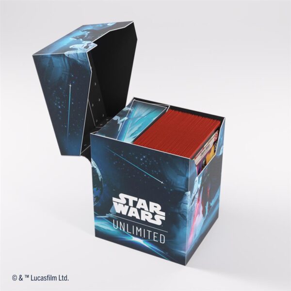 Deck-box na talię kart Star Wars Unlimited - Darth Vader - Gamegenic Soft Crate - obrazek 7