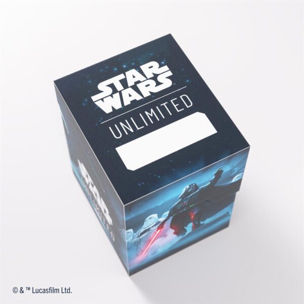 Deck-box na talię kart Star Wars Unlimited - Darth Vader - Gamegenic Soft Crate - obrazek 8