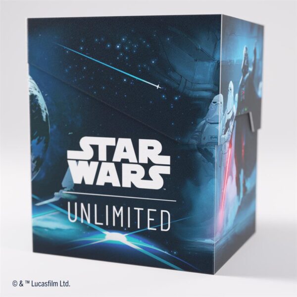 Deck-box na talię kart Star Wars Unlimited - Darth Vader - Gamegenic Soft Crate - obrazek 9