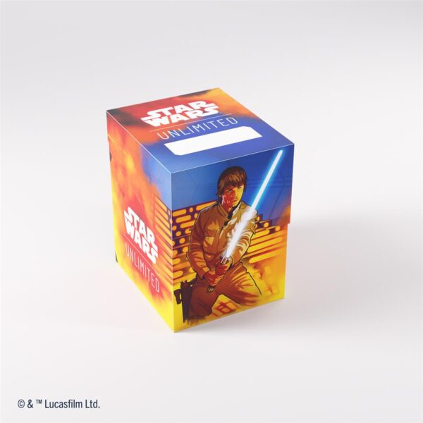 Deck Box Star Wars Unlimited - Darth Vader / Luke Skywalker - Pudełko na talię Gamegenic Soft Crate - obrazek 9