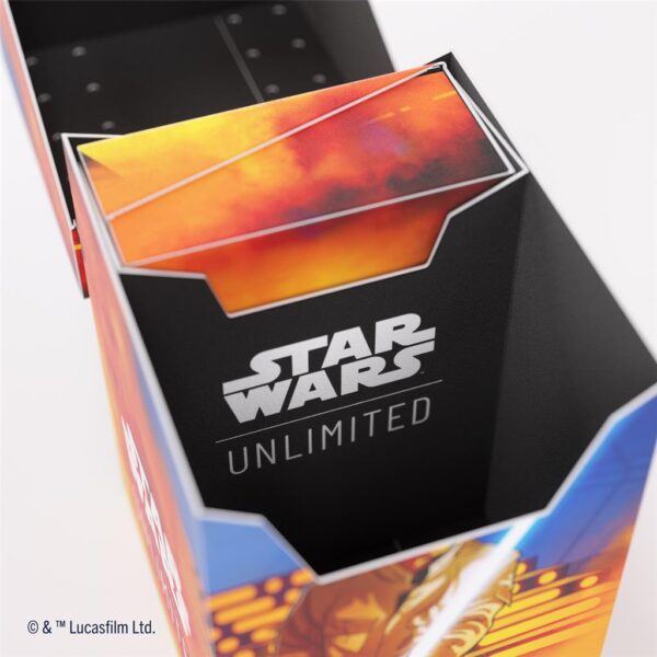 Deck Box Star Wars Unlimited - Darth Vader / Luke Skywalker - Pudełko na talię Gamegenic Soft Crate - obrazek 5