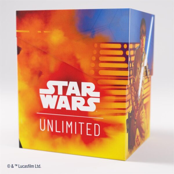 Deck Box Star Wars Unlimited - Darth Vader / Luke Skywalker - Pudełko na talię Gamegenic Soft Crate - obrazek 7