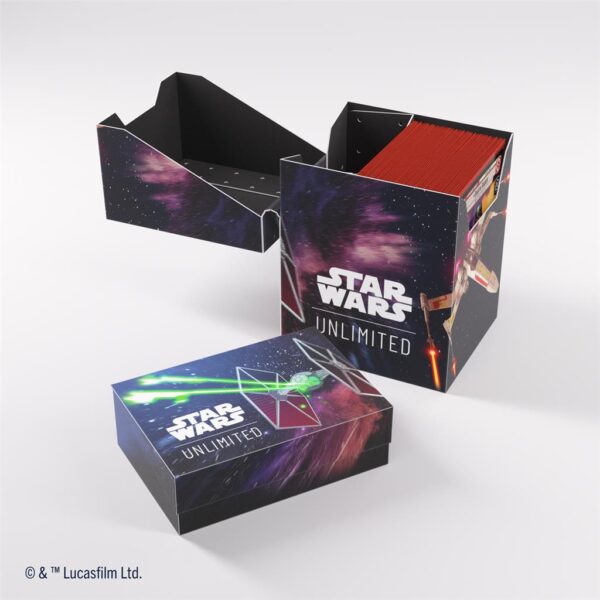 Gamegenic: Star Wars Unlimited - Soft Crate - X-Wing / TIE Fighter - obrazek 3