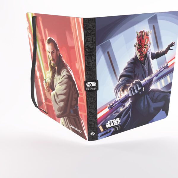 Album na karty Star Wars Unlimited - Darth Maul & Qui-Gon Jinn Gamegenic - obrazek 3