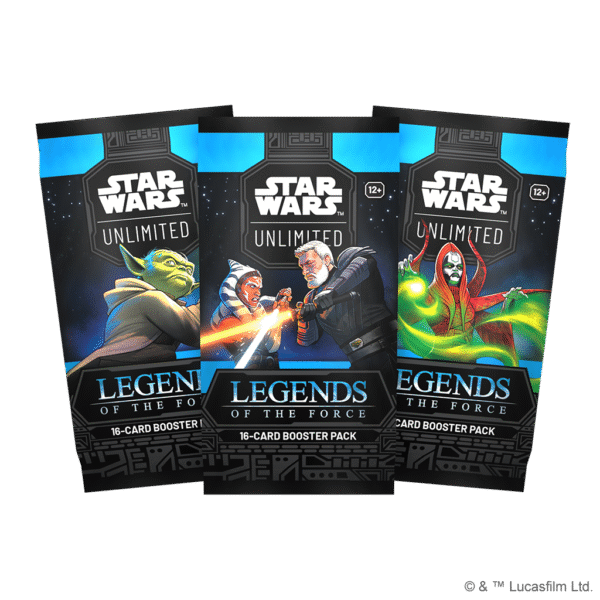 Star Wars: Unlimited Card Game - Legends of the Force - Booster Box