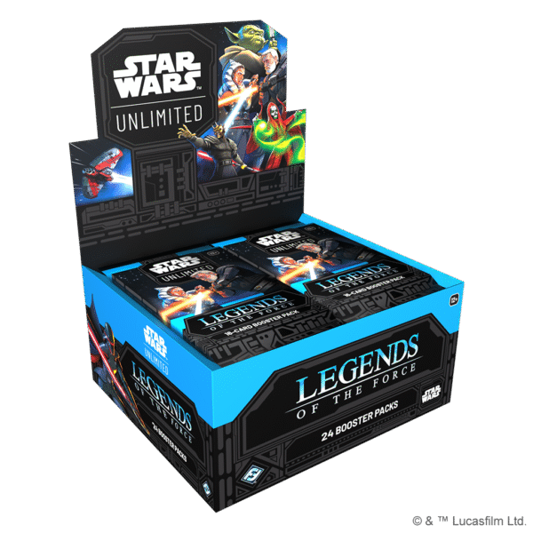 Star Wars: Unlimited Card Game - Legends of the Force - Booster Box