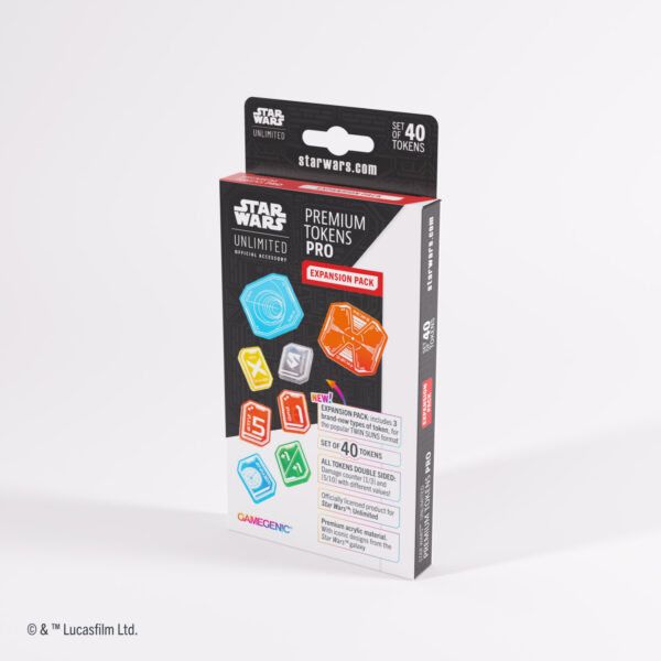 Tkoeny do gry karcianej Star Wars Unlimited - Gamegenic Premium Tokens Pro Expansion - obrazek 3