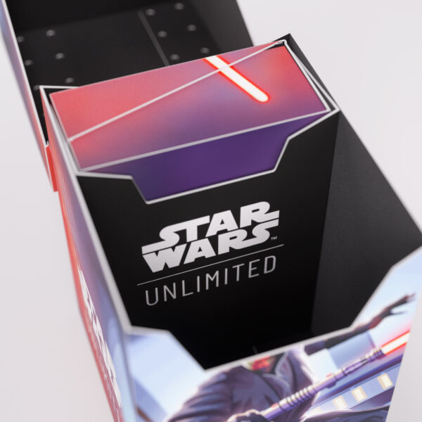 Pudełko na karty Star Wars Unlimited - Darth Maul - Deck Box - Soft Crate - obrazek 7