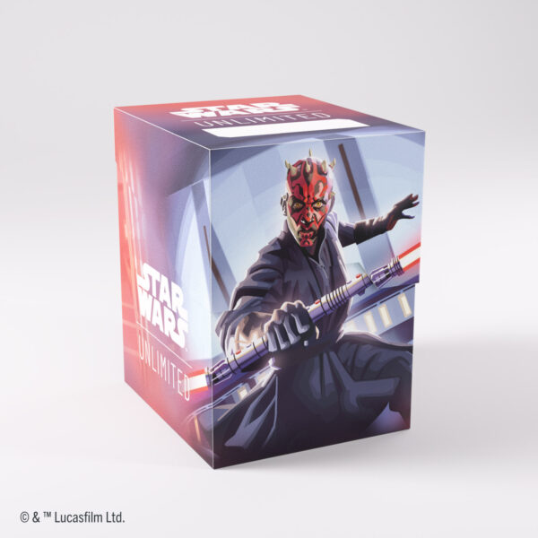 Pudełko na karty Star Wars Unlimited - Darth Maul - Deck Box - Soft Crate - obrazek 11