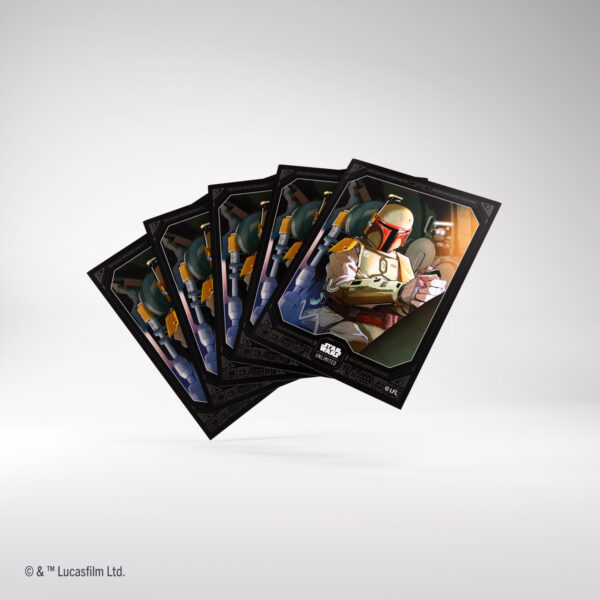 Koszulki na karty Star Wars Unlimited - Boba Fett - Gamegenic Art Sleeves - obrazek 2