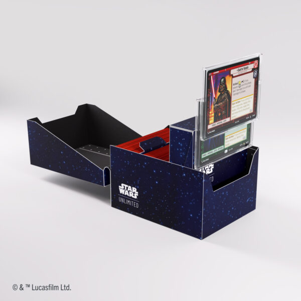 Pudełko na dwie talie Star Wars Unlimited - Gamegenic Twin Suns Soft Crate - obrazek 6