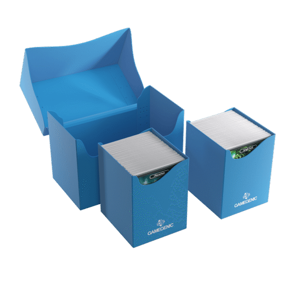 Podwójne pudełko na talie kart TCG - Gamegenic: Double Deck Holder 200+ XL - Niebieskie - obrazek 3