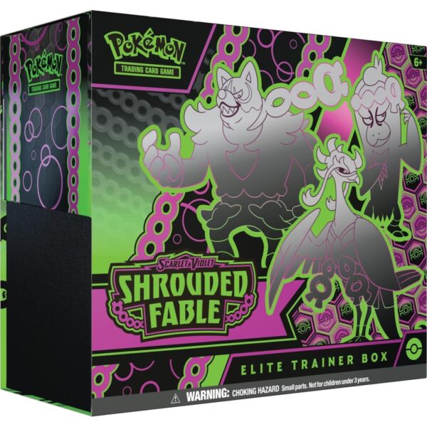 Pokémon TCG: Scarlet & Violet - Shrouded Fable - Elite Trainer Box - obrazek 2