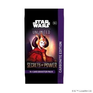 Star Wars Unlimited: Secrets of Power Carbonite Booster Pack - Kolekcjonerski