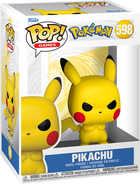 Groźny Pikachu (598) - Pokemon - Figurka Funko POP!
