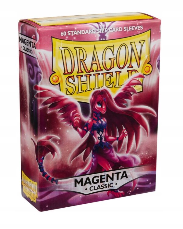 Koszulki Dragon Shield - Standard Size - Magenta (60 szt) - obrazek 2