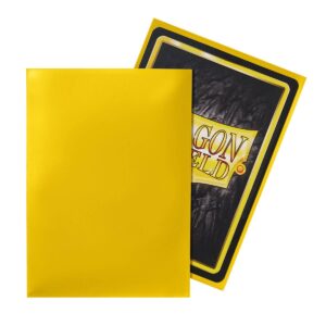 Koszulki Dragon Shield - Standard Size - Yellow / Żółte (60 szt)