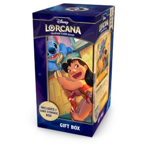 Lilo Gift Box - Disney Lorcana Gifa Box - Kolekcjonerski zestaw z 5 boosterami