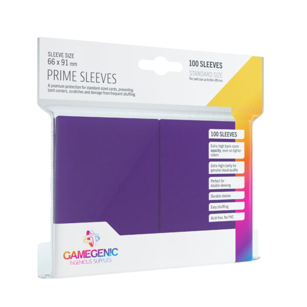 Koszulki na karty TCG Gamegenic Prime CCG Sleeves (66x91 mm) 100 sztuk - obrazek 4