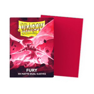 Koszulki na karty Dragon Shield – Dual Matte – Pink Fury (100 szt.)