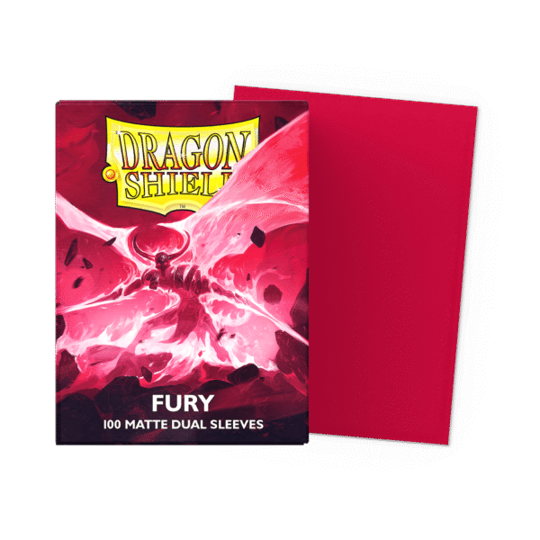 Koszulki na karty Dragon Shield – Dual Matte – Pink Fury (100 szt.)