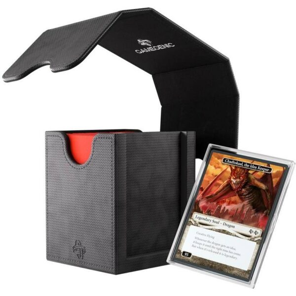 Deckbox Gamegenic: Squire PLUS 100+ XL - Black / Czarny - obrazek 4