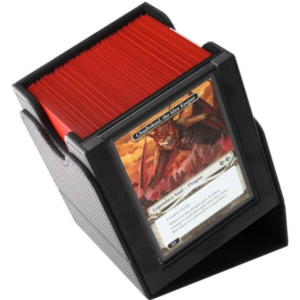 Deckbox Gamegenic: Squire PLUS 100+ XL - Black / Czarny - obrazek 7