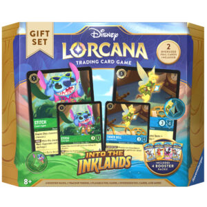 Disney Lorcana: Into the Inklands – Gift Set (Set 03) – Zestaw prezentowy Stitch i Tinker Bell