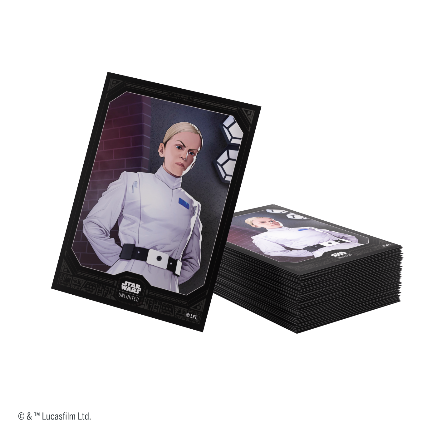 Koszulki na karty Star Wars Unlimited - Dedra Meero - Gamegenic Premium Art Sleeves - obrazek 3