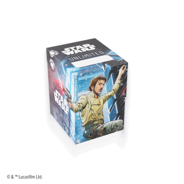 Deck-box na talię kart Star Wars Unlimited - Cassian Andor / Dedra Meero - Gamegenic Soft Crate