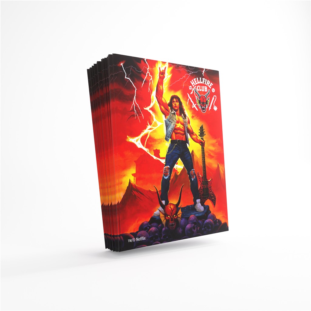 Koszulki na karty TCG: Stranger Things - Eddie Munson - Hellfire Club Gamegenic Art Sleeves - obrazek 2