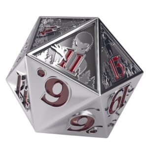 Stranger Things - Hellfire Club - Kolekcjonerska kość do grania - Premium Metal D20