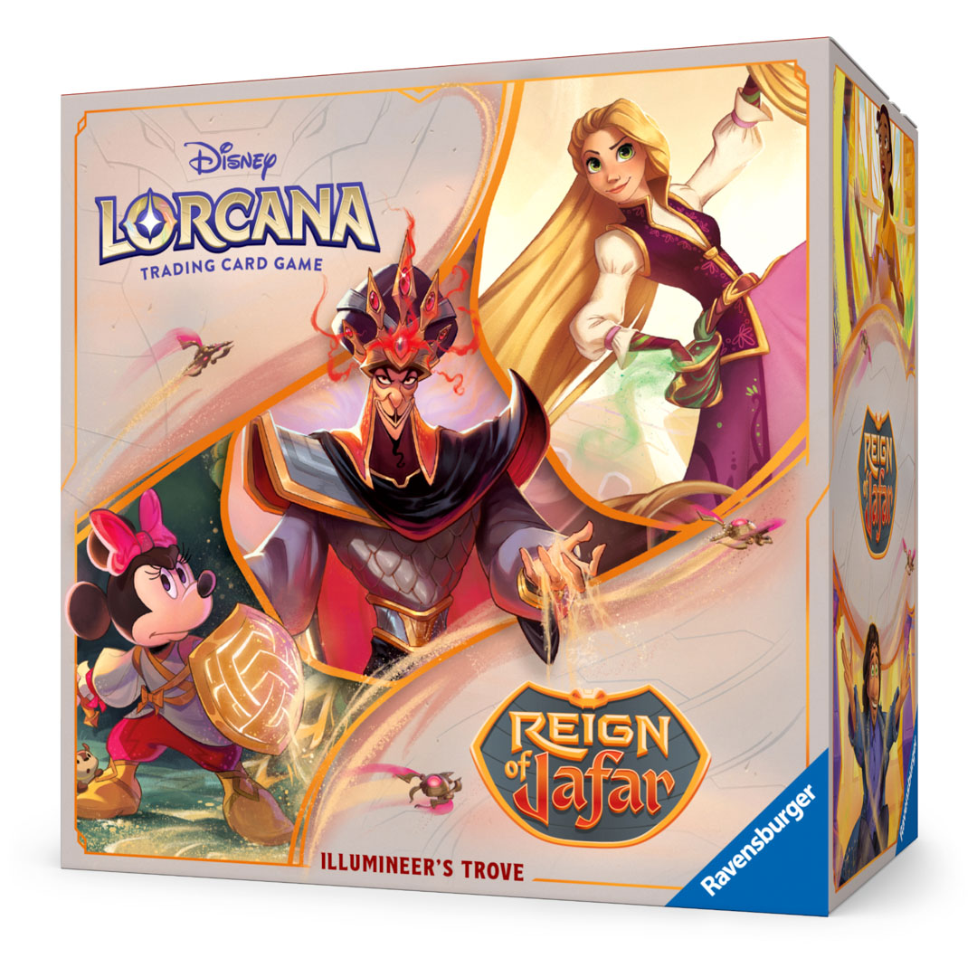 Disney Lorcana: Reign of Jafar – Illumineer’s Trove (Set 08) – Kolekcjonerski zestaw TCG