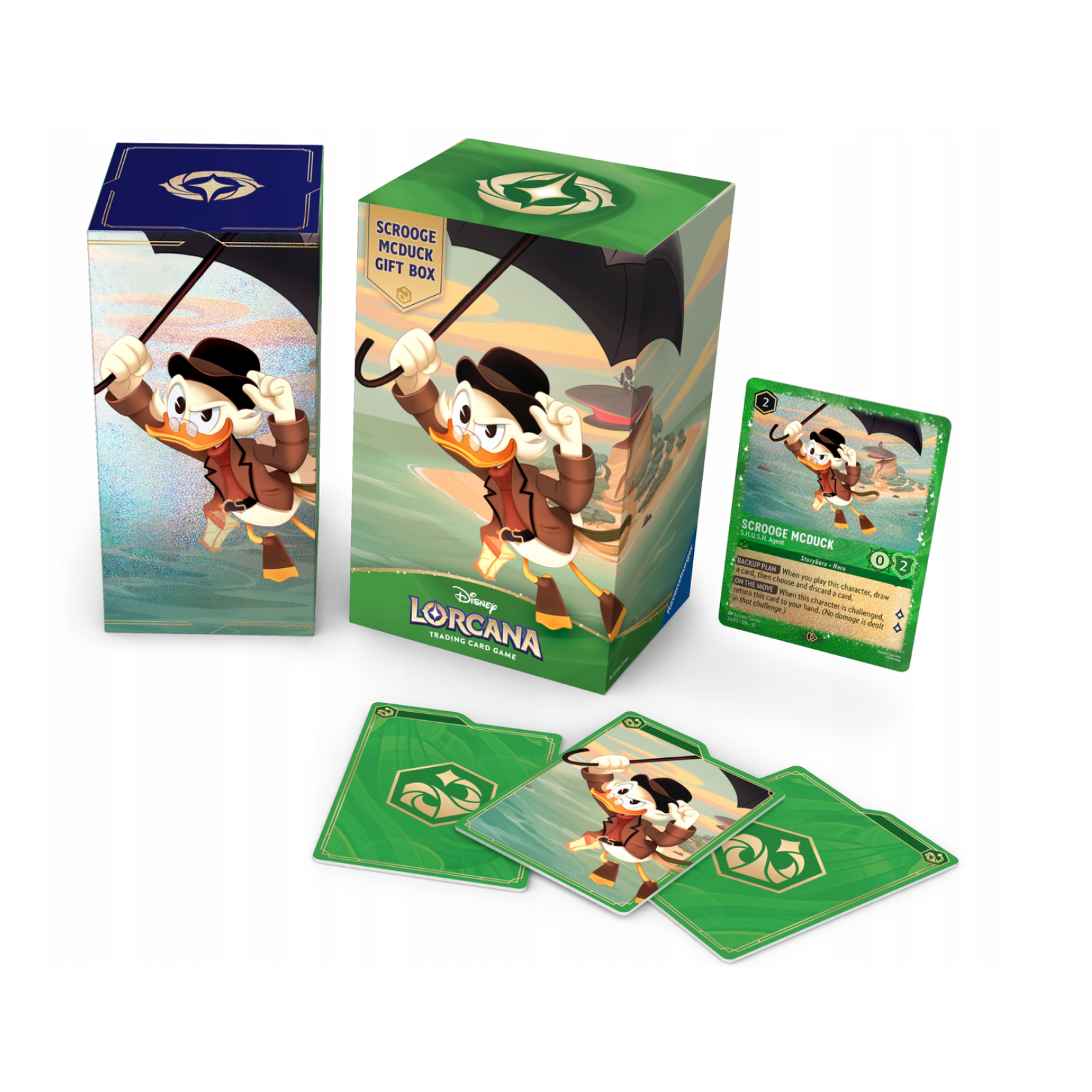 Scrooge McDuck Gift Box - Disney Lorcana - Kolekcjonerski zestaw z 5 boosterami - obrazek 3