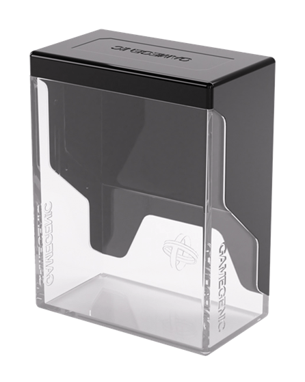 Pudełko na talię TCG Gamegenic: Bastion 50+ Black/Clear