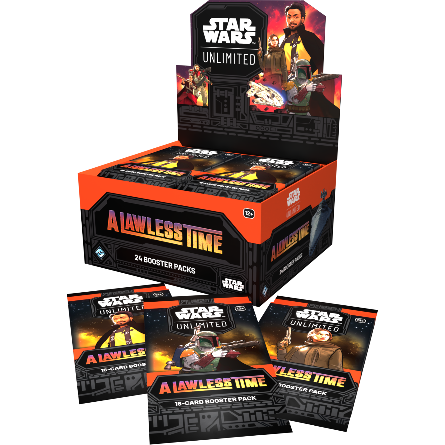 Star Wars Unlimited - A Lawless Time - Booster Box Display - obrazek 2