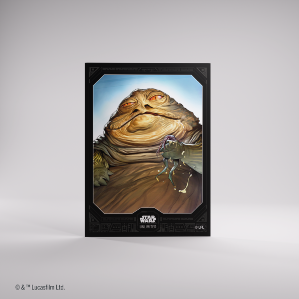 Koszulki na karty Star Wars Unlimited - Jabba the Hutt - Premium Art Sleeves