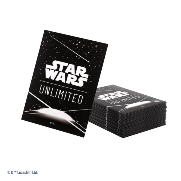 Koszulki do kart Star Wars Unlimited - Premium Art Sleeves - Gamegenic: Card Back White
