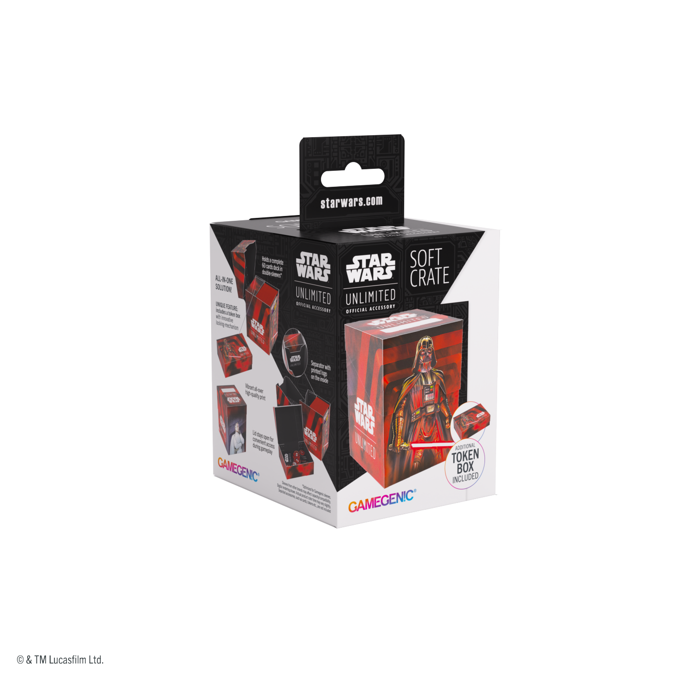 Deck-box na talię kart Star Wars Unlimited - Darth Vader Unstoppable, Dyrektor Krennic - obrazek 14