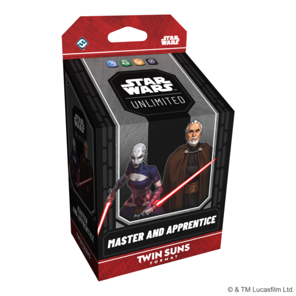 Gotowa talia Twin Suns - Dooku and Asajj - Master and Apprentice